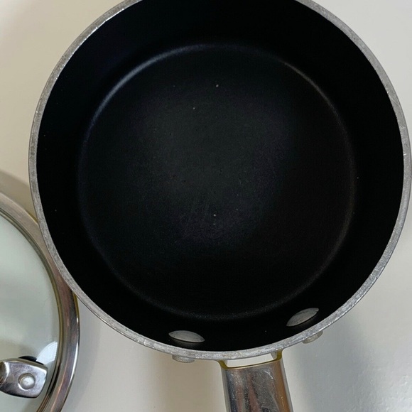 Farberware Millennium 1 Quart 0.9L Yellow Saucepan TQ05 rare vintage - Picture 3 of 10